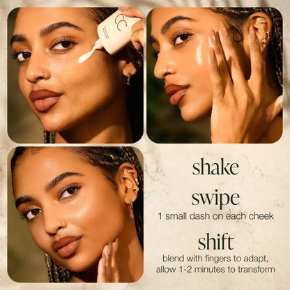 Smart Color-Correcting CC Tinted Serum — Instant Skin Match & All-Day Glow | 2 Pack per Set