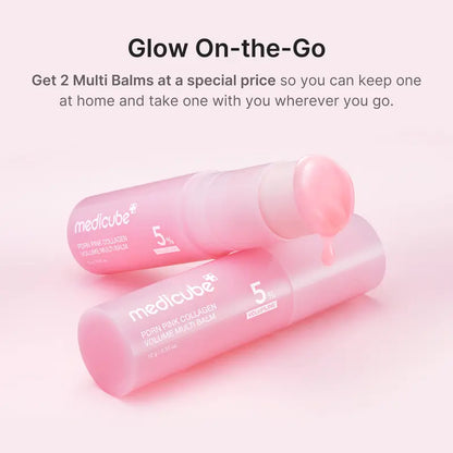 Instant PDRN Pink Collagen Volume Multi-Balm Stick