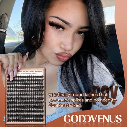 DIY Manga Lash Clusters Kit for Instant Salon-Level Wispy Eyes | 3 Pack per Set