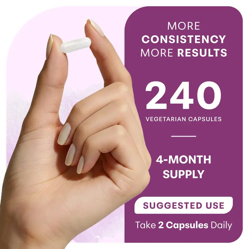 20-in-1 Daily Women's Magnesium Complex for Total Wellness & Energy