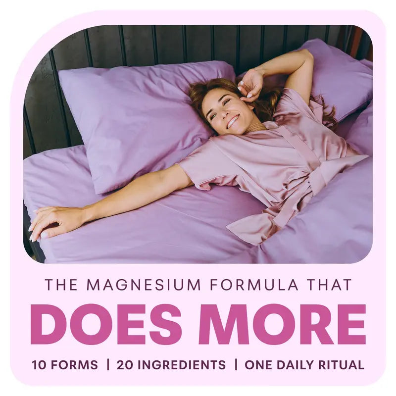 20-in-1 Daily Women's Magnesium Complex for Total Wellness & Energy