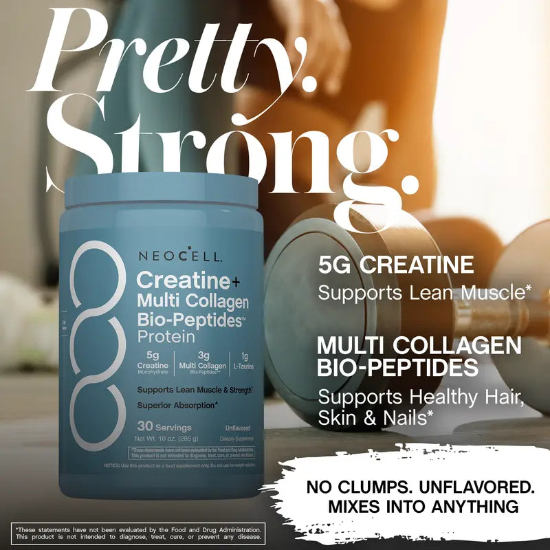 Fuel lean muscle and radiant glow with all-in-one creatine collagen. | Buy 1 Get 1 Free