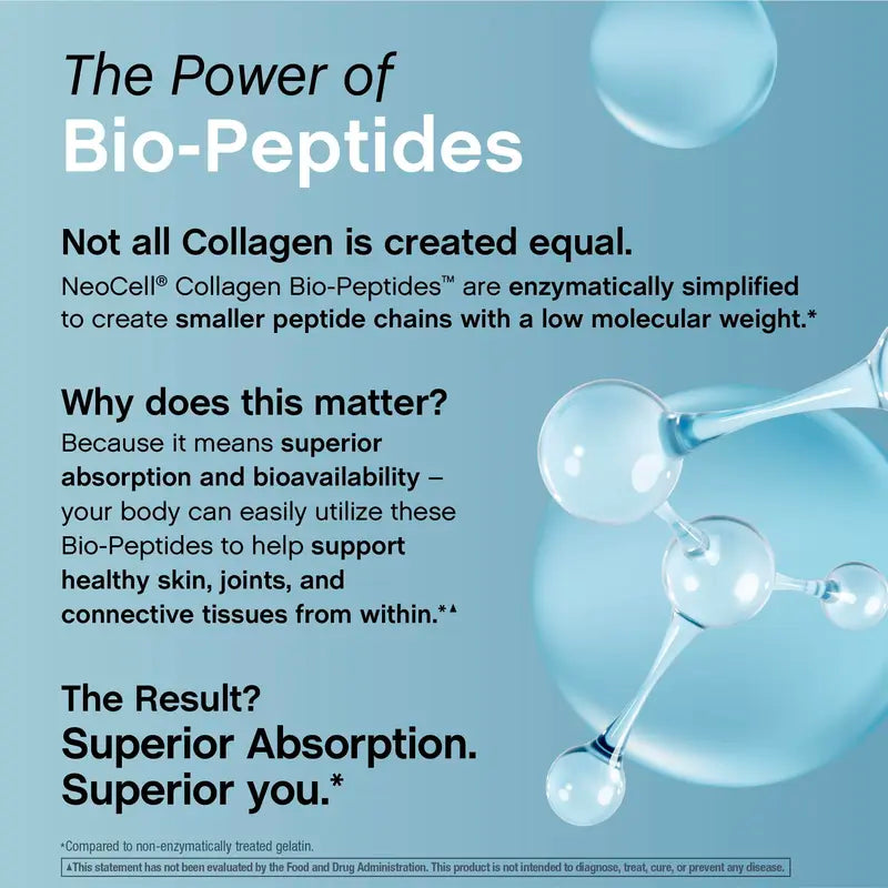 Reclaim Radiant Skin & Pain-Free Joints with Fast-Absorbing Hydrolyzed Collagen Peptides