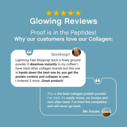 Reclaim Radiant Skin & Pain-Free Joints with Fast-Absorbing Hydrolyzed Collagen Peptides