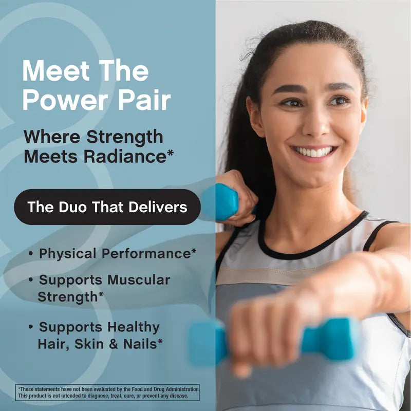 Fuel lean muscle and radiant glow with all-in-one creatine collagen. | Buy 1 Get 1 Free