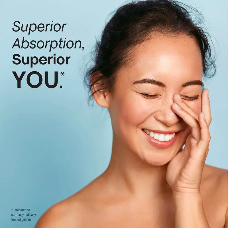 Reclaim Radiant Skin & Pain-Free Joints with Fast-Absorbing Hydrolyzed Collagen Peptides
