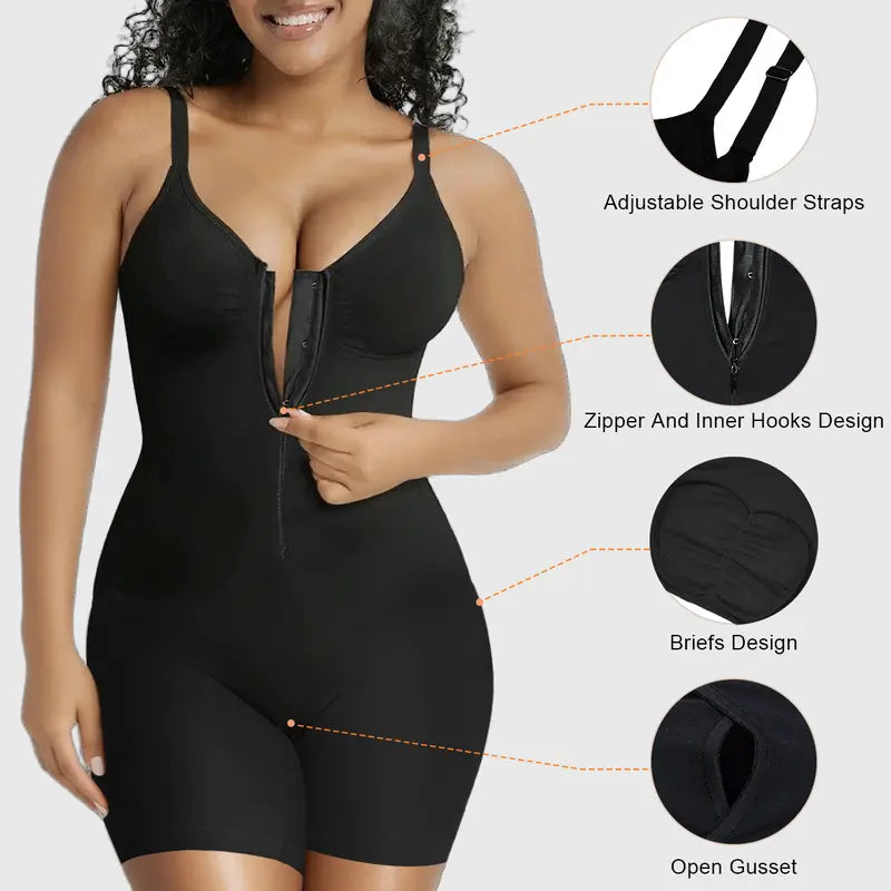 Instant Tummy Control & Waist-Defining Seamless Shapewear Bodysuit | Buy 1 Get 1 Free