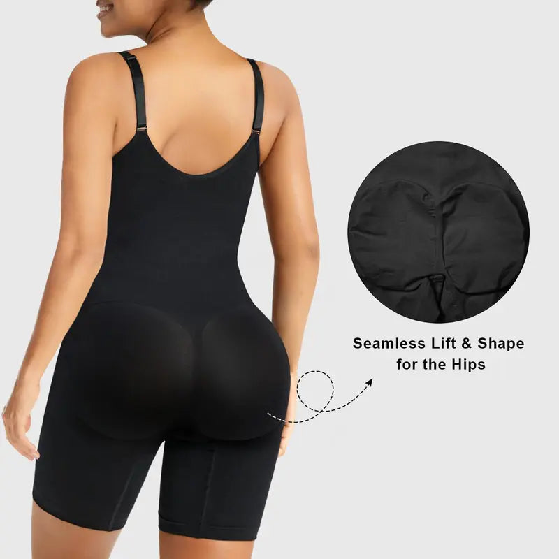 Instant Tummy Control & Waist-Defining Seamless Shapewear Bodysuit | Buy 1 Get 1 Free