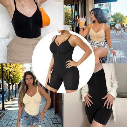 Instant Tummy Control & Waist-Defining Seamless Shapewear Bodysuit | Buy 1 Get 1 Free