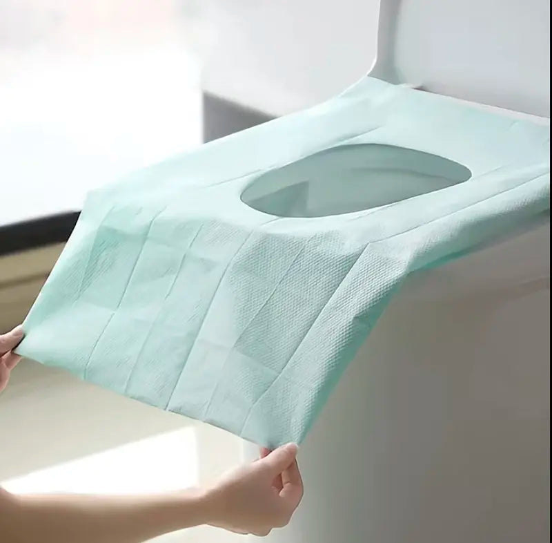 XL Disposable Toilet Seat Covers - 100% Waterproof & Full Coverage Guard | Buy 3 Get 2 Free