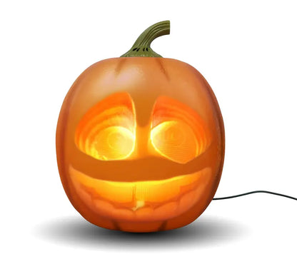 Animated Talking Pumpkin with Built-in Projector & Speaker