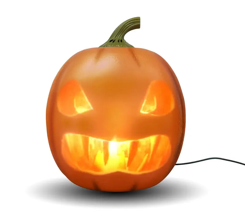 Animated Talking Pumpkin with Built-in Projector & Speaker