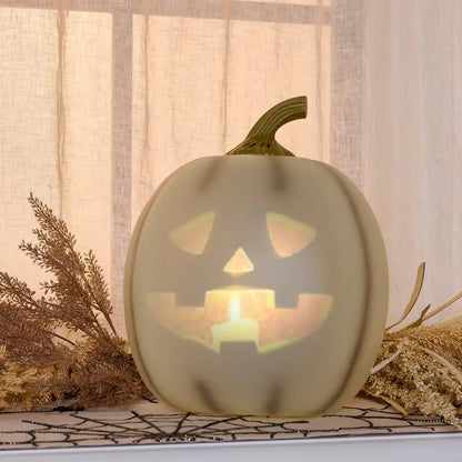 Animated Talking Pumpkin with Built-in Projector & Speaker
