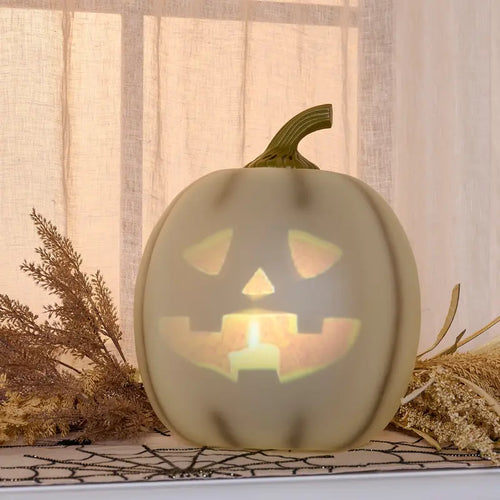 Animated Talking Pumpkin with Built-in Projector & Speaker