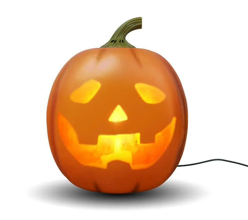 Animated Talking Pumpkin with Built-in Projector & Speaker