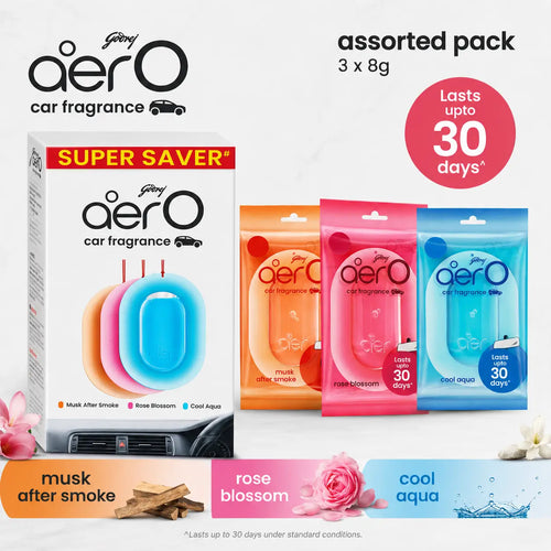 30-Day Leak-Proof Car Air Freshener Gel Pack | Buy 1 Get 1 Free