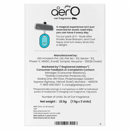 30-Day Leak-Proof Car Air Freshener Gel Pack | Buy 1 Get 1 Free