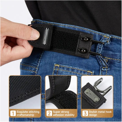 Buckle-Free Elastic Stretch Belt – Ultimate All-Day Invisible Comfort | Buy 2 Get 1 Free