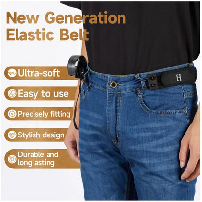 Buckle-Free Elastic Stretch Belt – Ultimate All-Day Invisible Comfort | Buy 2 Get 1 Free