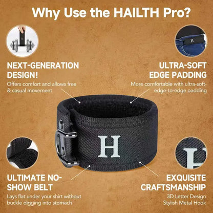 Buckle-Free Elastic Stretch Belt – Ultimate All-Day Invisible Comfort | Buy 2 Get 1 Free