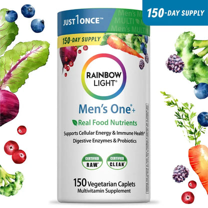 Daily High-Potency Men’s Multivitamin with Real Food Nutrients
