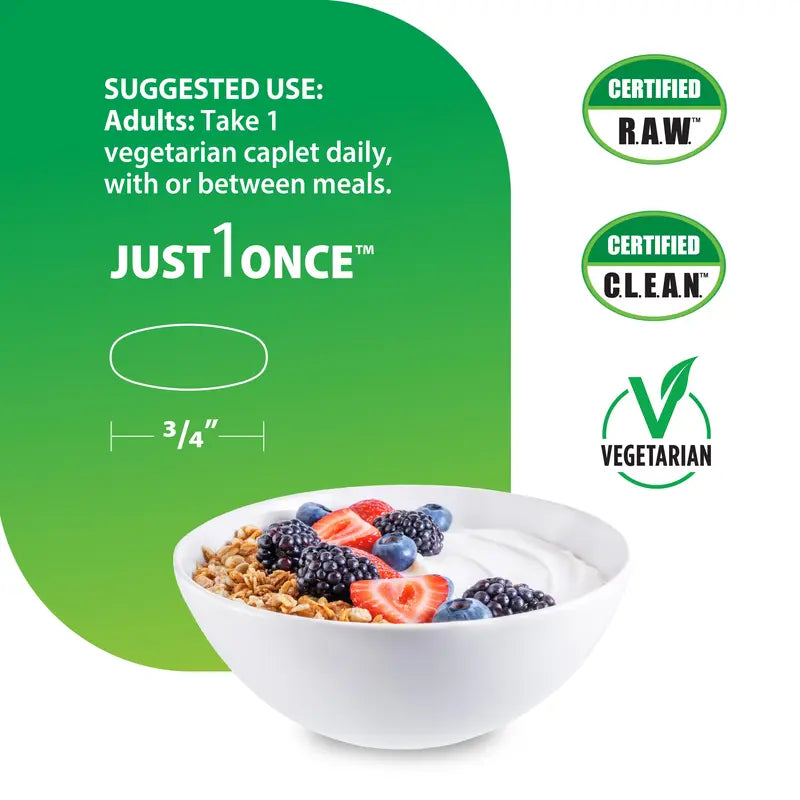 Daily High-Potency Men’s Multivitamin with Real Food Nutrients