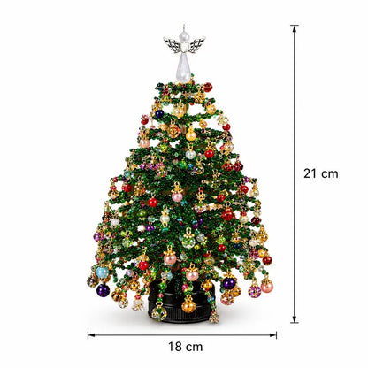 DIY Crystal Beaded Christmas Tree Kit – Craft Your Own Sparkling Holiday Magic | Buy 1 Get 1 Free