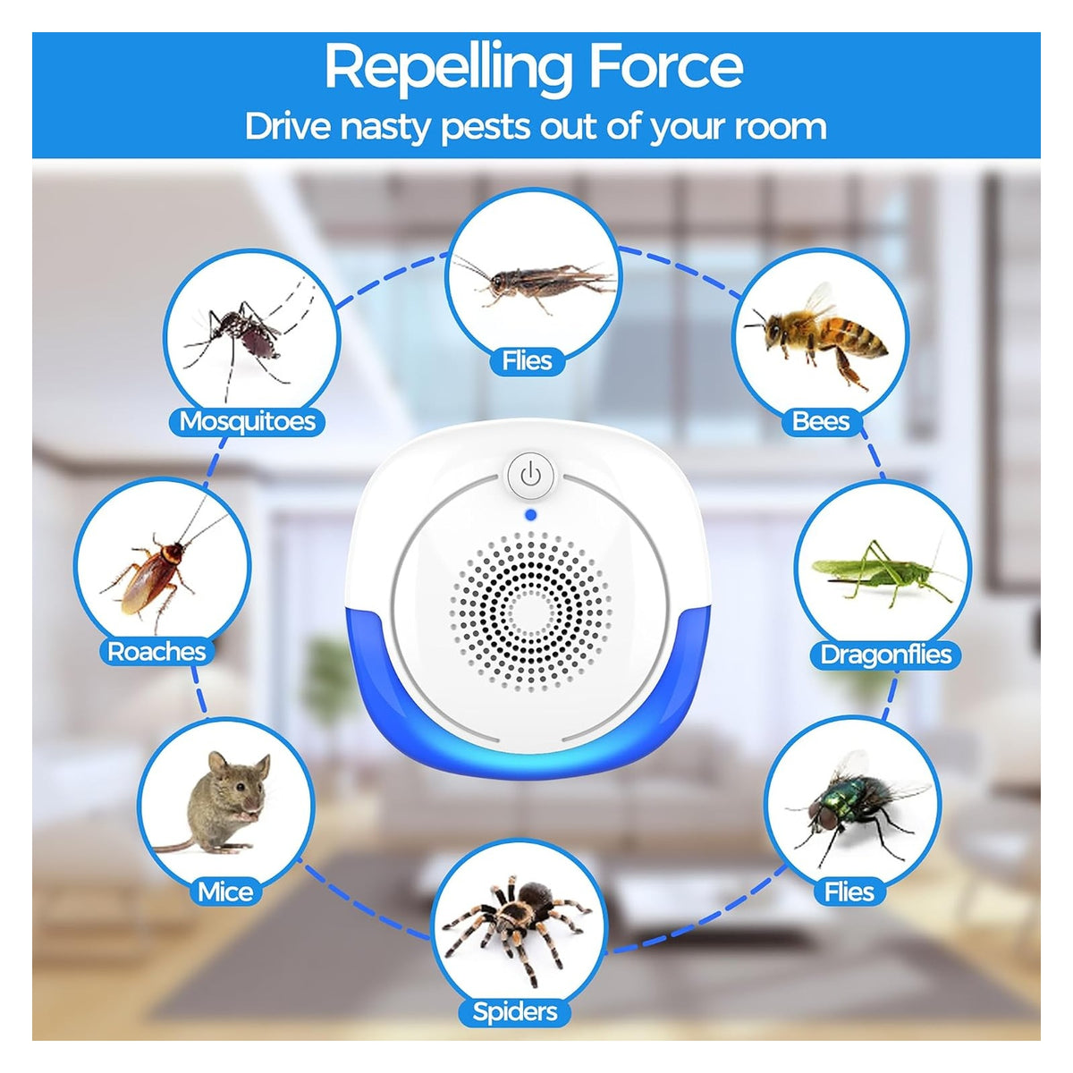 Ultrasonic Pest Repellers – Six-Pack original product photo
