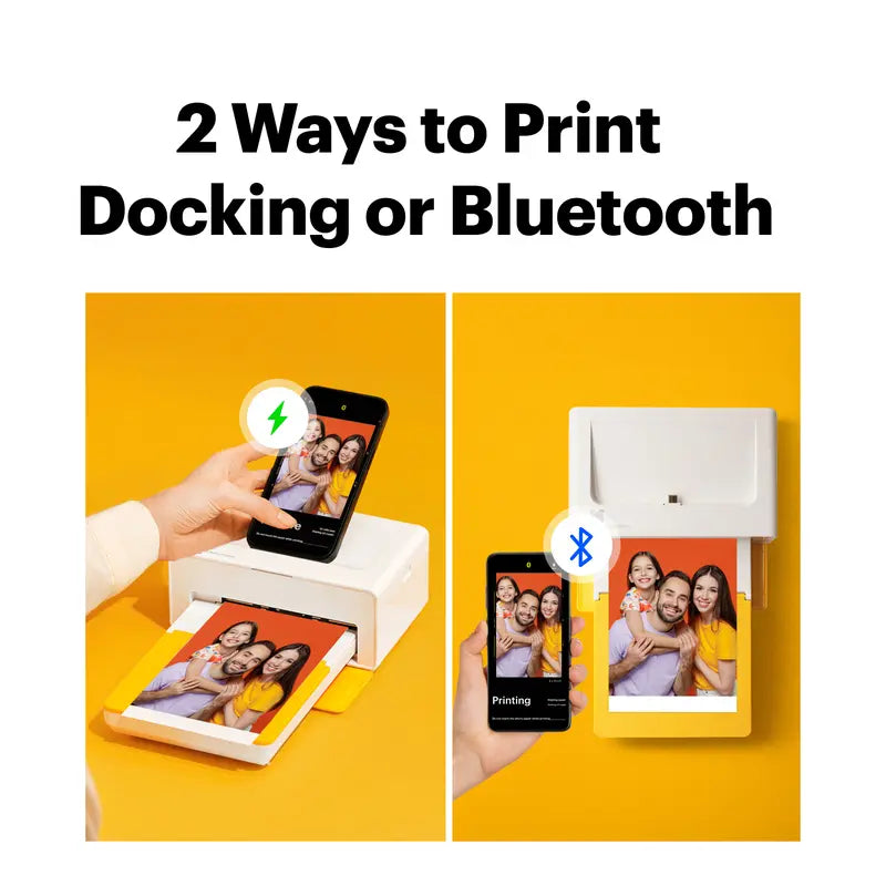 KODAK Dock Plus 4×6 Photo Printer – Bluetooth & 50-Sheet Bundle – original image 7