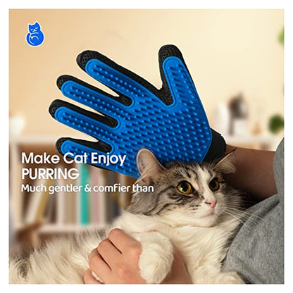 Silicone Pet Grooming Gloves – Two-Pair Set original product photo