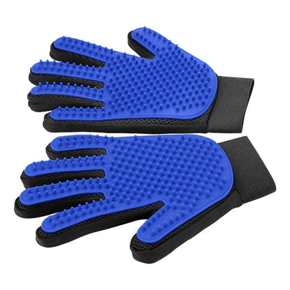 Silicone Pet Grooming Gloves – Two-Pair Set original product photo