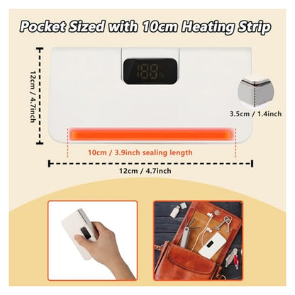 Rechargeable Mini Bag Sealers – Two-Pack original product photo
