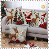 Christmas Throw Pillow Covers – Four-Piece Set