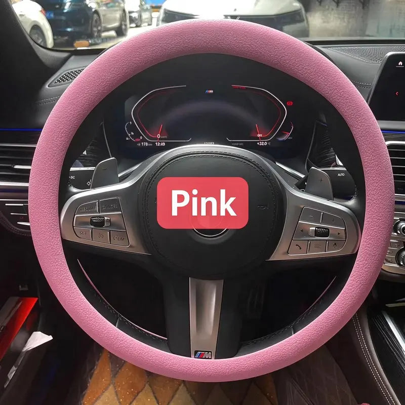 Textured Steering Wheel Covers – Matching Duo – product view