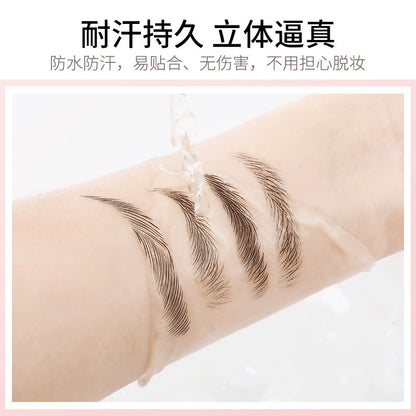 Water-Transfer Eyebrow Tattoos – Twenty Pairs – original product view