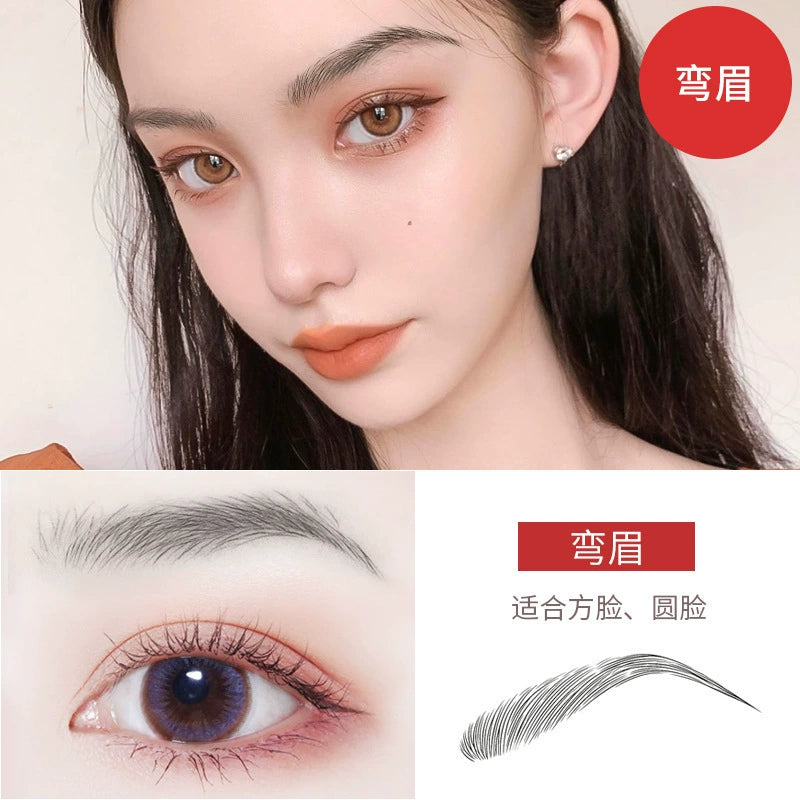 Water-Transfer Eyebrow Tattoos – Twenty Pairs – original product view