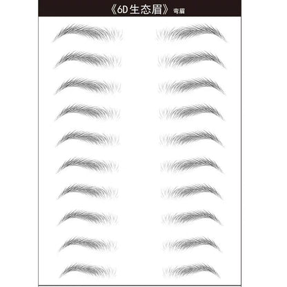 Water-Transfer Eyebrow Tattoos – Twenty Pairs – original product view