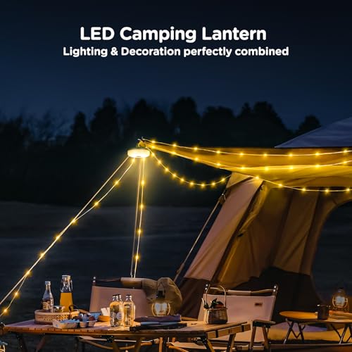 OGERY Rechargeable Camping String Light – Green source view 5