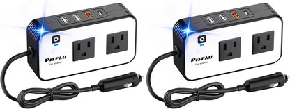 Standard two-pack car power inverter original image 0