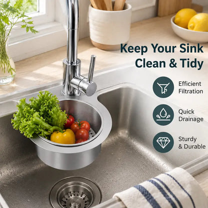 Hanging Sink Strainer Baskets - Two-Piece Set original product photo 1