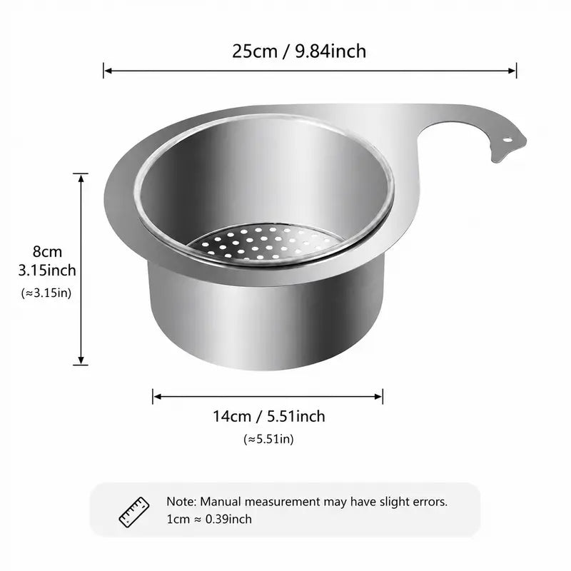 Hanging Sink Strainer Baskets - Two-Piece Set original product photo 2