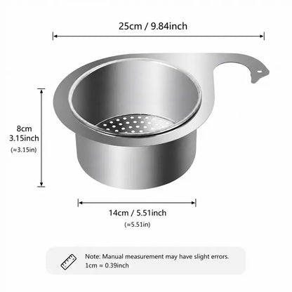 Hanging Sink Strainer Baskets - Two-Piece Set original product photo 2