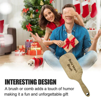 Bald Man's Wooden Gag Gift Kits – Two Sets – original product view