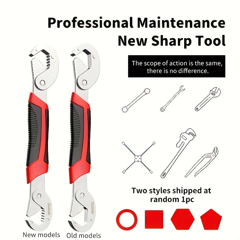 Adjustable double-ended wrench – random style, product view 2