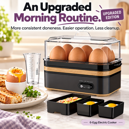 Upgraded edition: three improvements for your morning