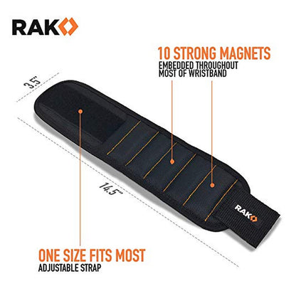 Magnetic Wristbands for Screws and Drill Bits – Two-Pack original product photo