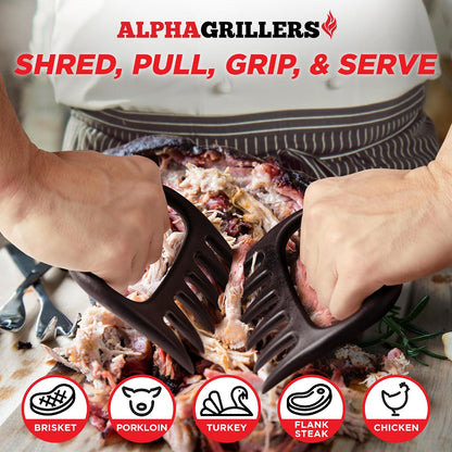 Alpha Grillers Meat Shredder Claws BBQ Smoker, Stocking Stuffers for Men — source gallery