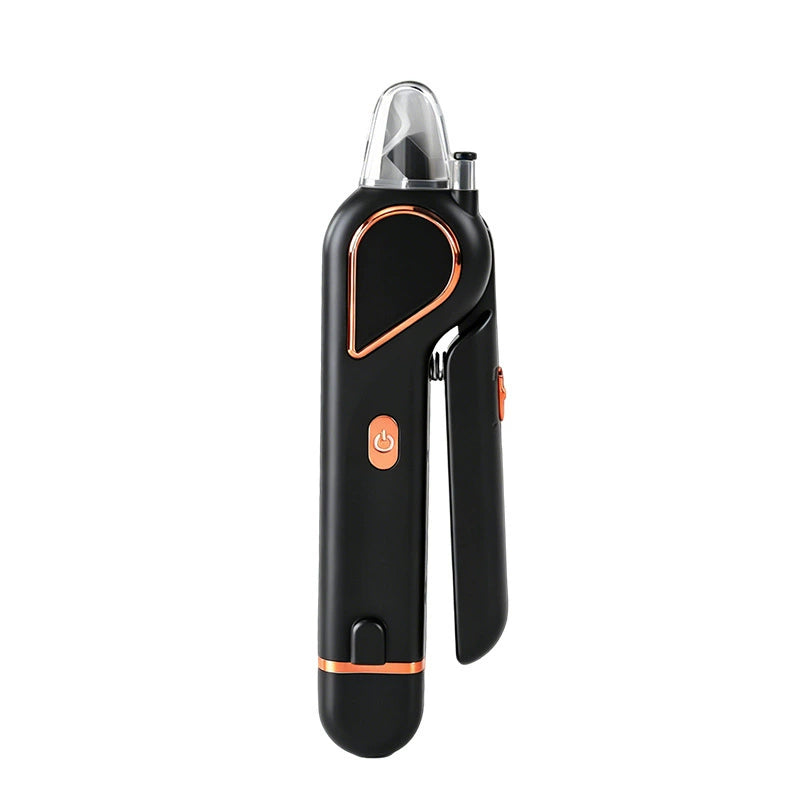 Black pet nail clipper and grinder