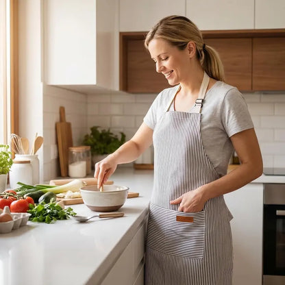 Adjustable Kitchen Aprons - Four-Apron Set original product photo 5