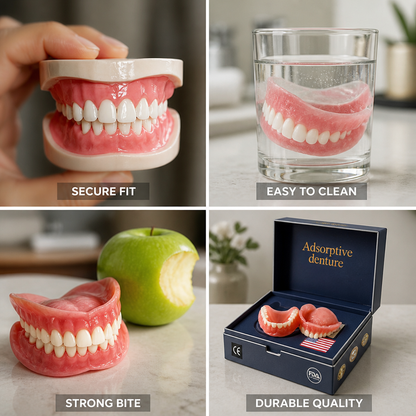 Custom-fit adult denture product view 5